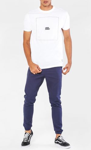 Block T-Shirt in White