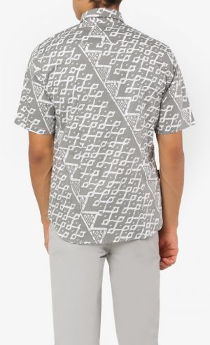 Kemeja Faiq in Light Grey