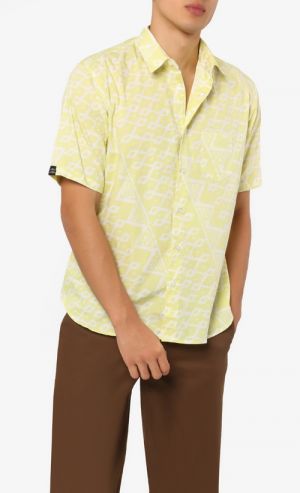 Kemeja Faiq in Light Green Apple