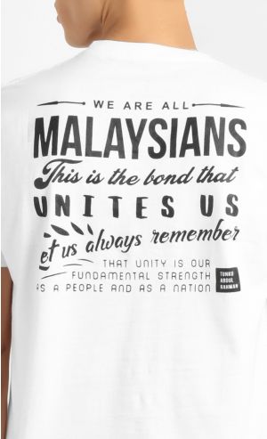 Tunku Abdul Rahman T-Shirt in White