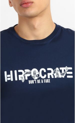 Exquisite Love For Koi Tee in Navy