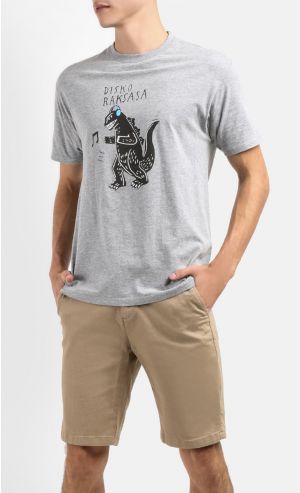 Disko Raksasa  T-Shirt in Grey