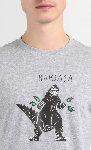 Raksasa T-Shirt in Grey