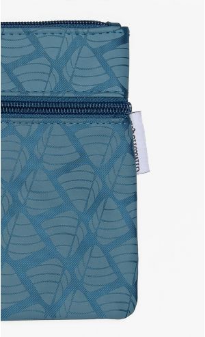 Nasi Main-Main Zipper Pouch in Blue