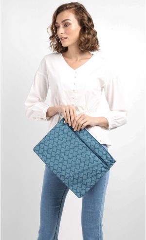 Nasi Jalan-Jalan Folder in Blue