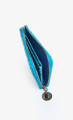 Ixora Cardholder in Blue