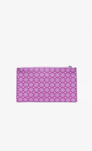 Dahlia Holdall Pouch in Fuchsia