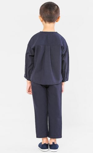 The Ingat Baju Melayu Set - Dark Blue