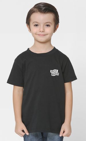 Kids Flying Mechanic Tee in Black