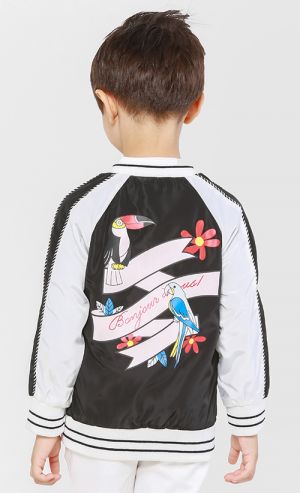 Jacket in Black and White