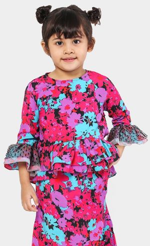 Kekwa Modern Kurung Set in Multi