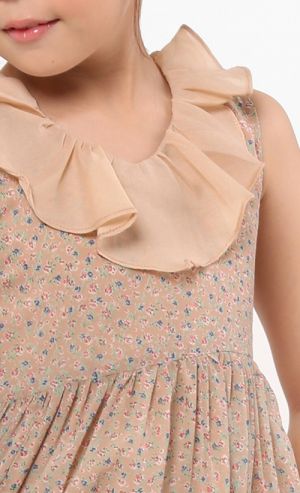 Sugar Maxi Dress (Kids) in Brown