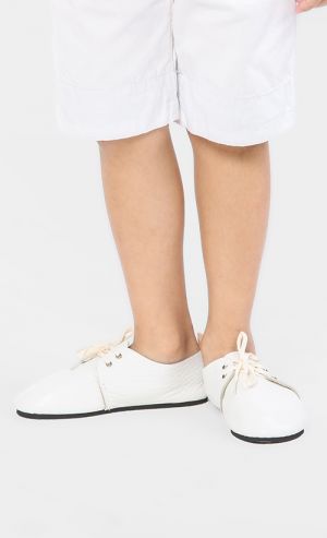 All White Shoes in White