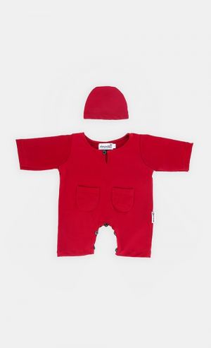 Romper Zayyan in Maroon