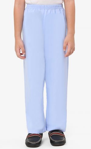 Kurta Al-Fateh Set in Baby Blue