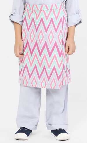 Sampin Ziggy Zag in Salmon