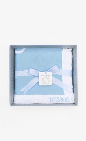 Big Ben Blanket in Blue