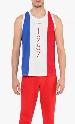 Classic 1957 Tank Top in Flag Colours