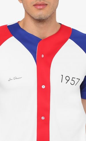 Strike-Out Baseball Top in Flag Colours