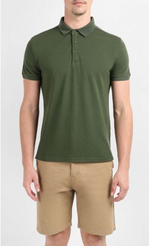 Adam Polo Shirt in Pine Green