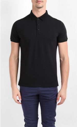 Adam Polo Shirt in Black