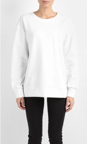 Valentine Unisex Jumper in Off White 