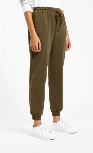 Yasmin Jogger Trousers in Khakis