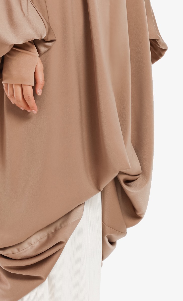 Doha One-Piece Prayerwear in Toffee image 2