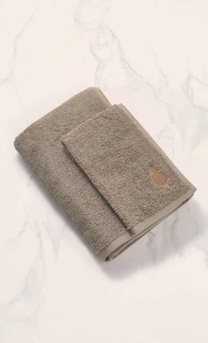 dUCkling Coloured Towel Set in Brown