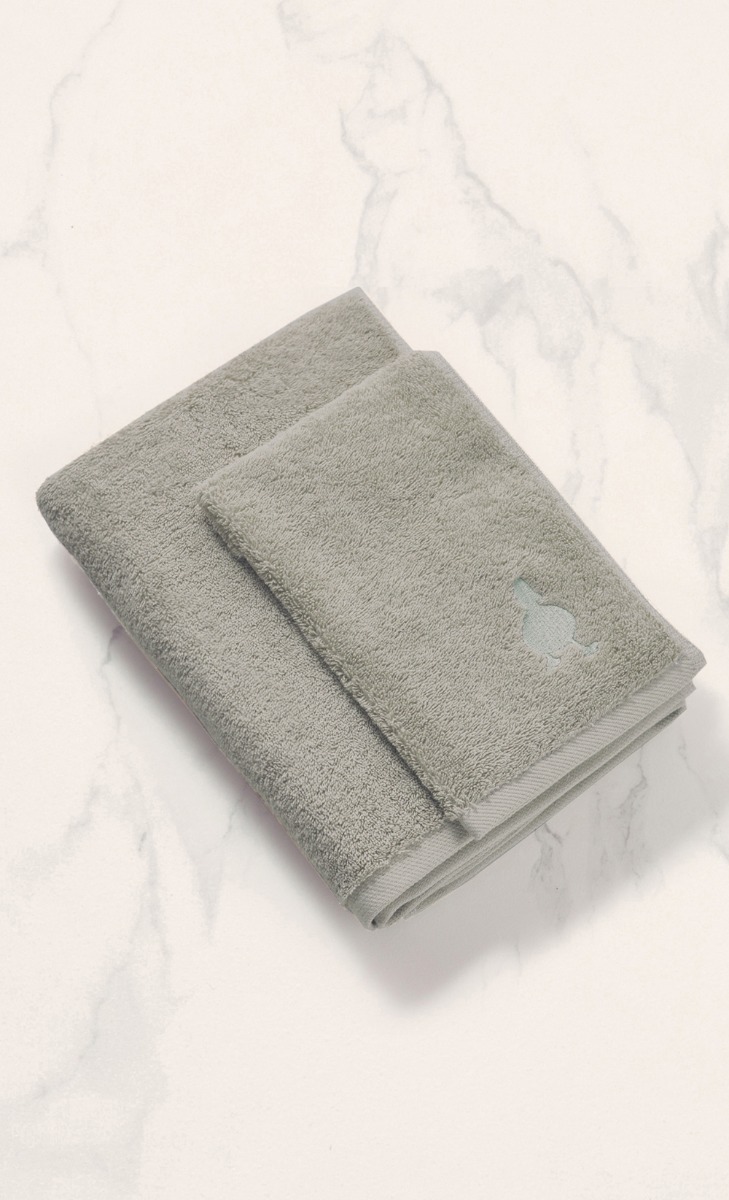 dUCkling Coloured Towel Set In Grey