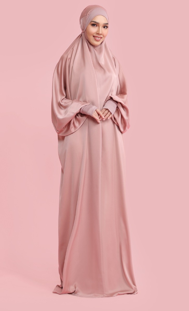 Doha One-Piece Prayerwear in Dusty Mauve
