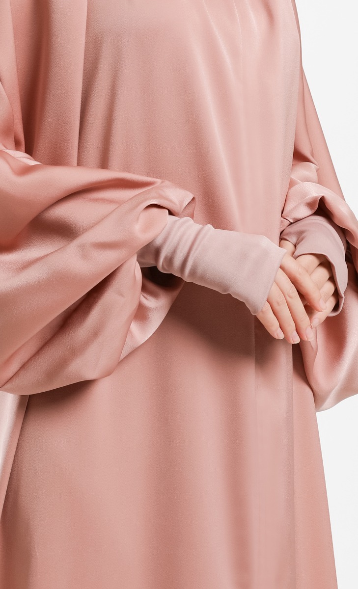 Doha One-Piece Prayerwear in Dusty Mauve image 2