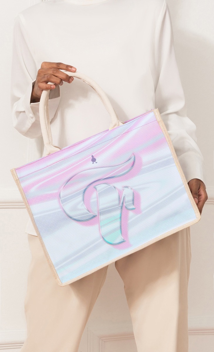 The Alphabet dUCk - Mini Shopping Bag F image 2