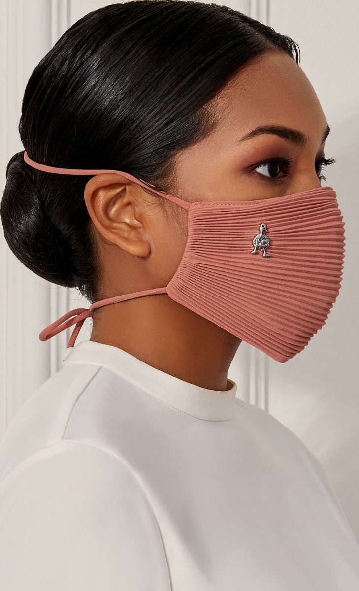 Pleats Face Mask (Tie-back) in First Date