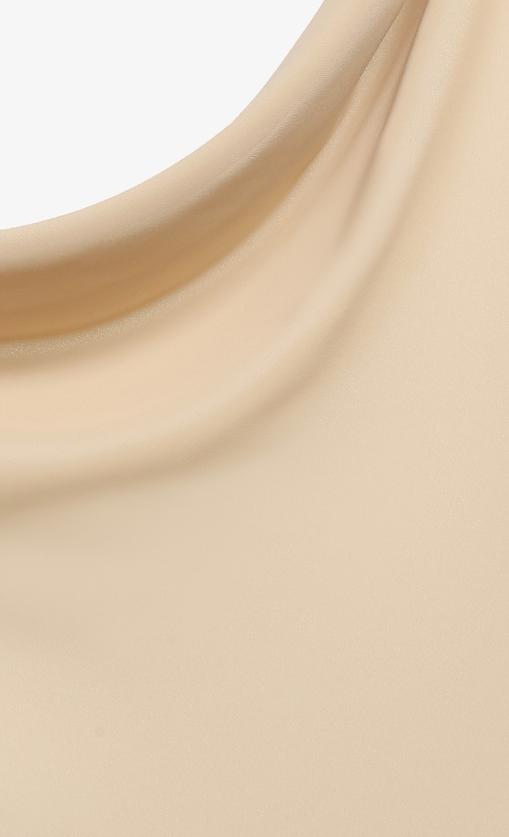 Geneva Georgette Chiffon Hijab in Frappe image 2