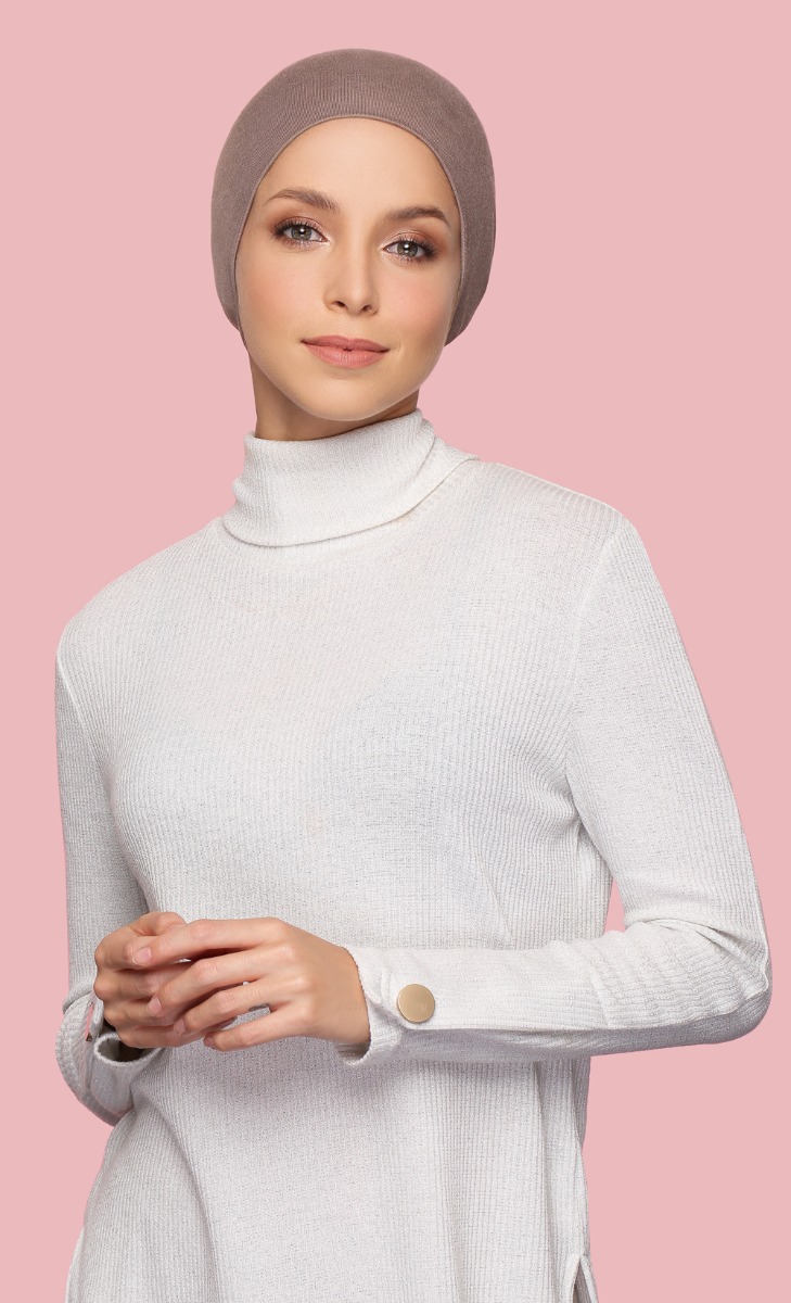 Zurich 2.0 Snowcap Inner Hijab In Frappe 