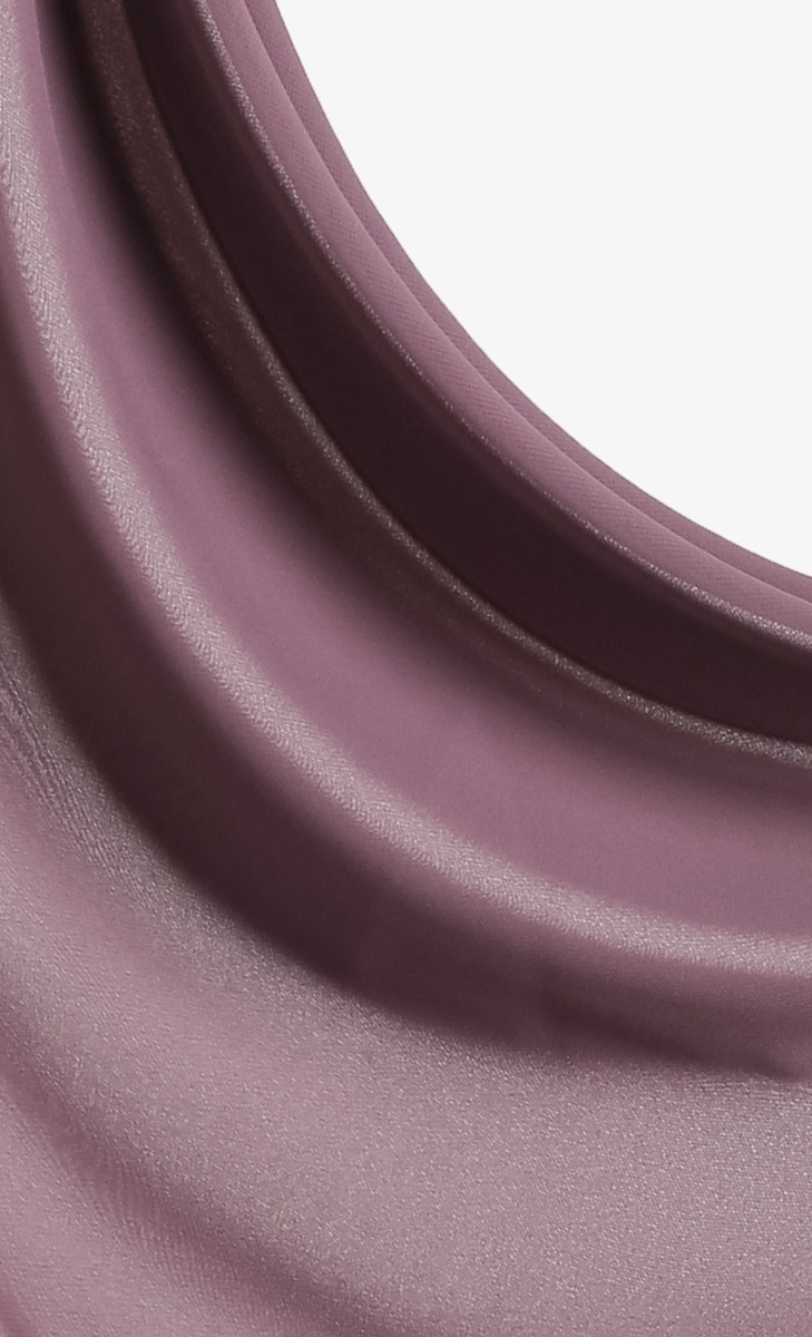 Geneva Georgette Chiffon Square Hijab in Grape image 2
