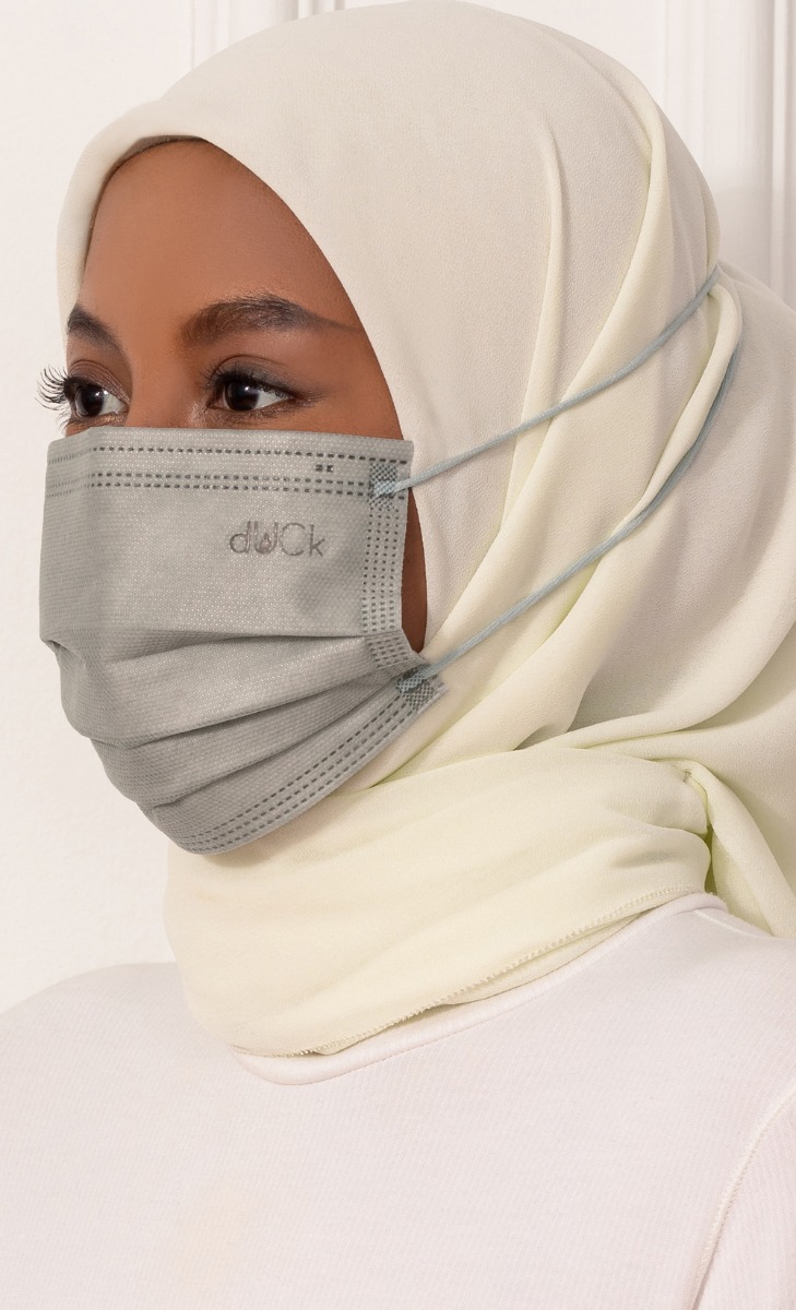 Mask Do It! Disposable Face Mask (Head-loop) in Grey