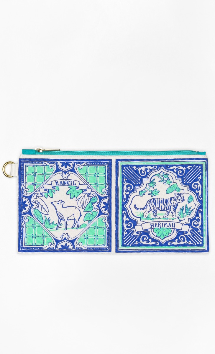 Haiwan Malaysia Pouch in Multi