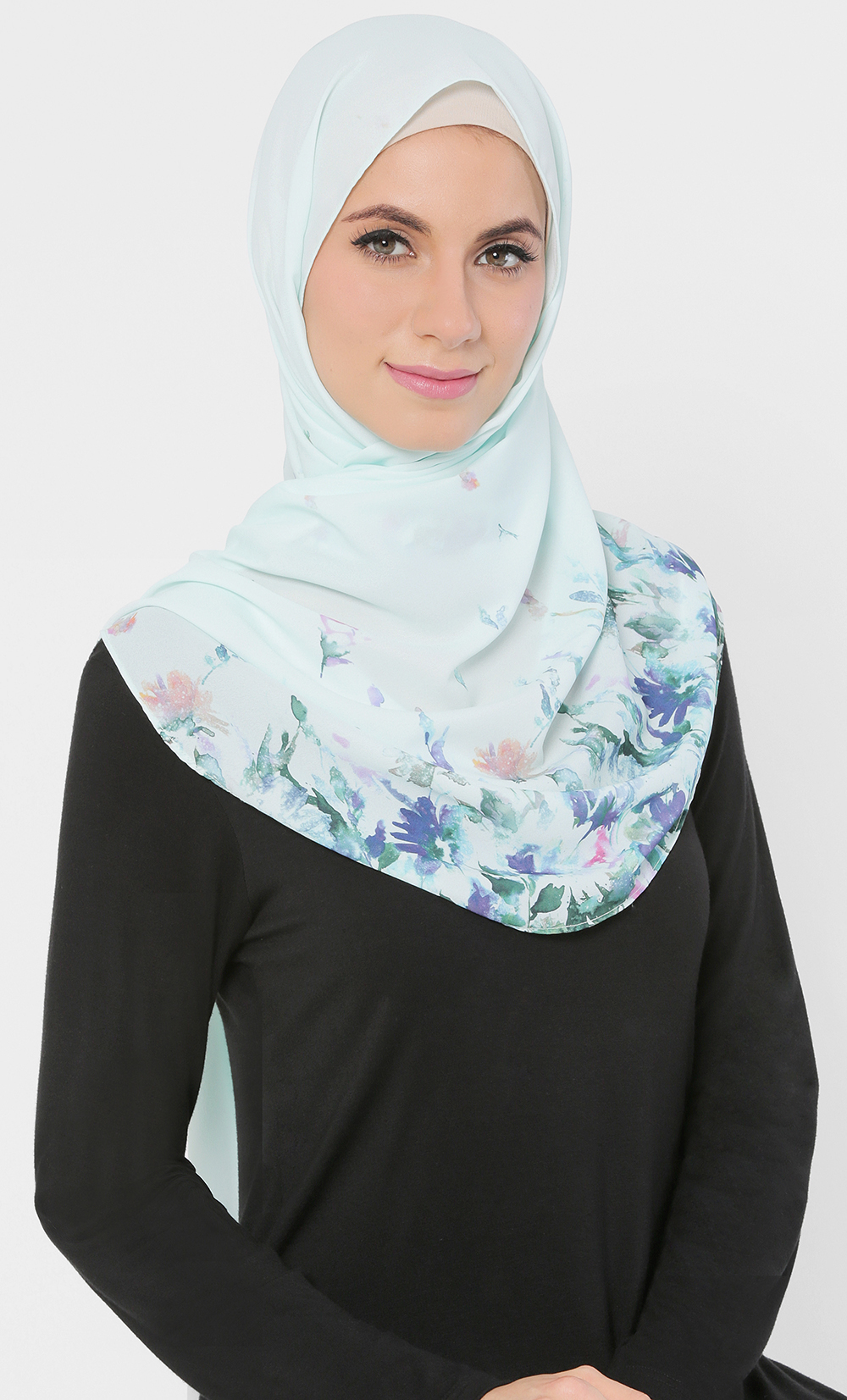 Fiona Neesa Shawl in Aero Blue image 2