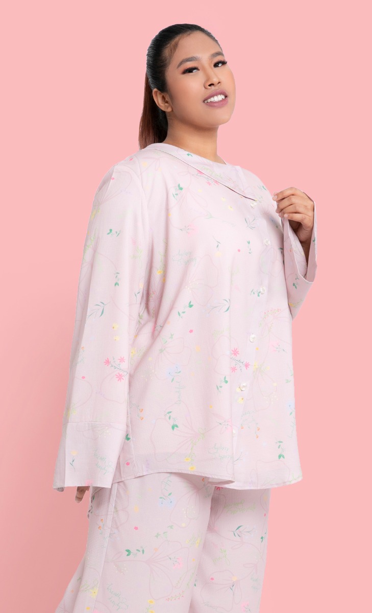 Mekar Shirt in Dusty Pink