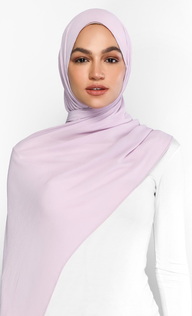 Mayesa Basic Scarf in Light Purple