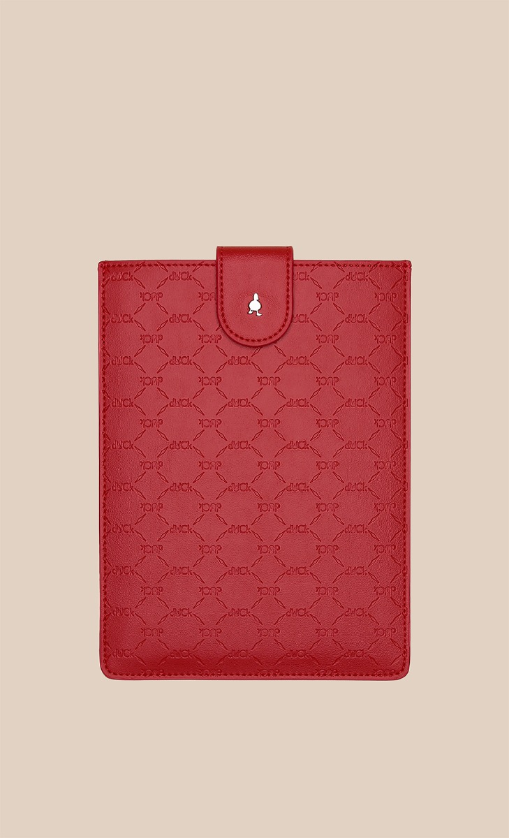 dUCk Monogram iPad Mini Sleeve in Watermelon