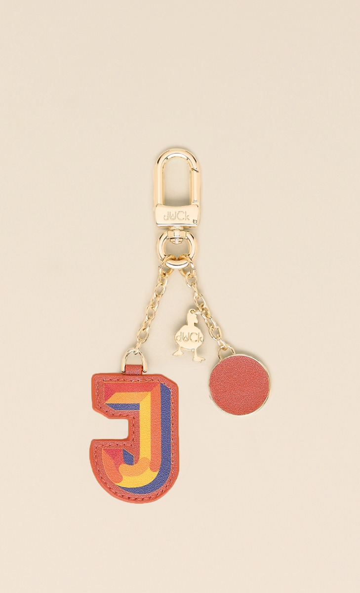The Alphabet Keychain - J