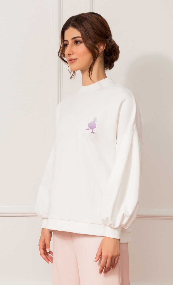 The Oops Edit Jumper in Purple Reign image 2
