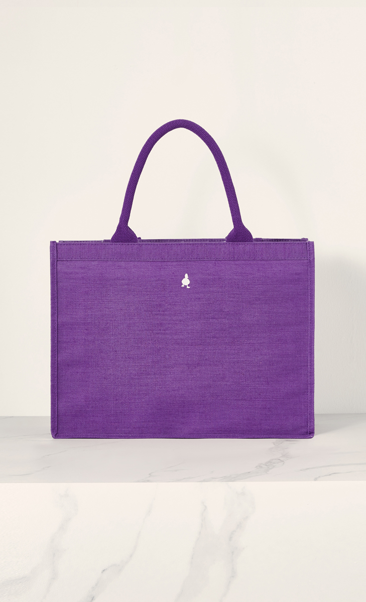 The dUCk Mini Shopping Bag - Classic Purple