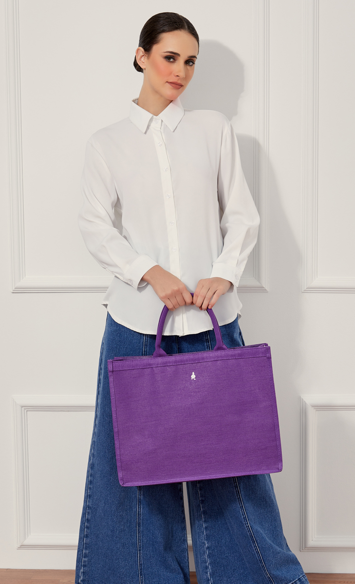 The dUCk Shopping Bag - Classic Purple image 2