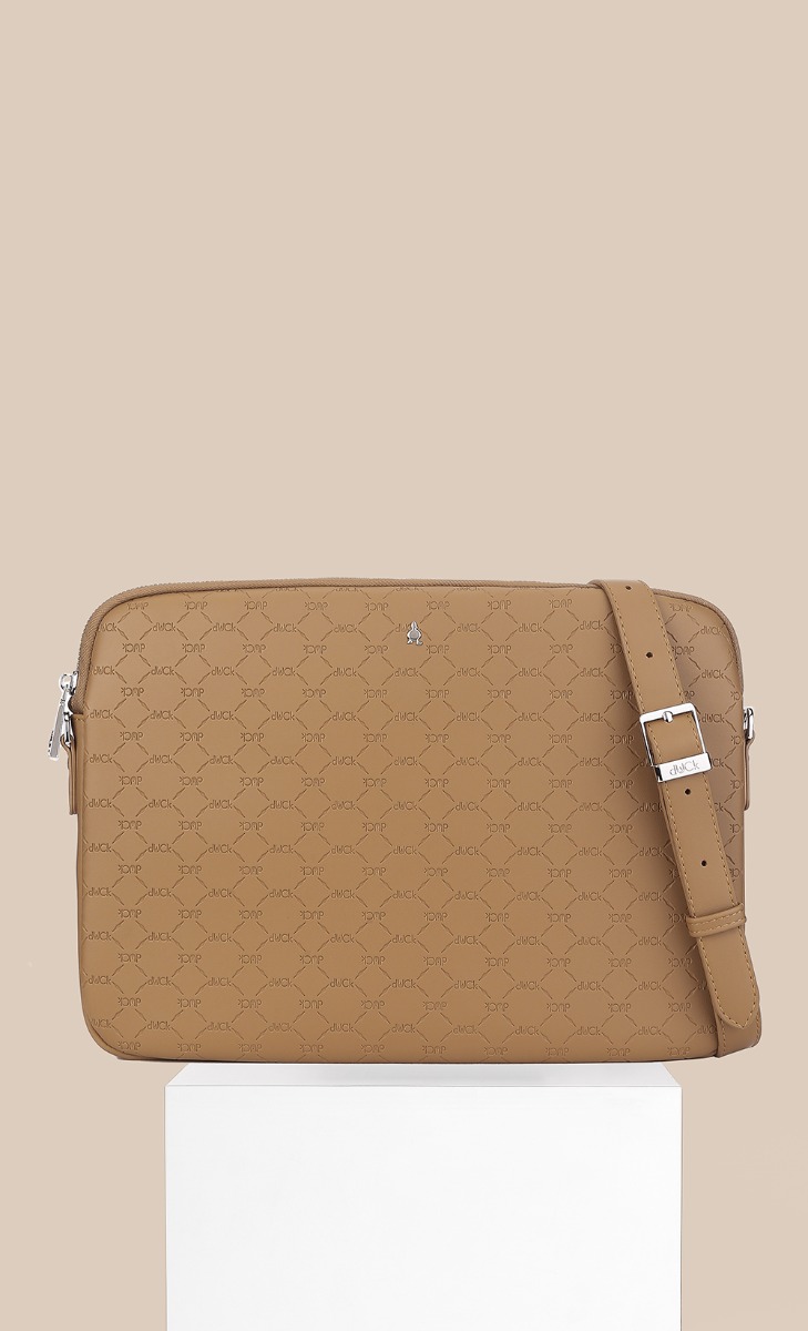 dUCk Monogram Laptop Sleeve 15
