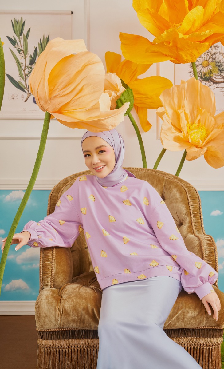 MANIS Jumper in Pineapple Lilac