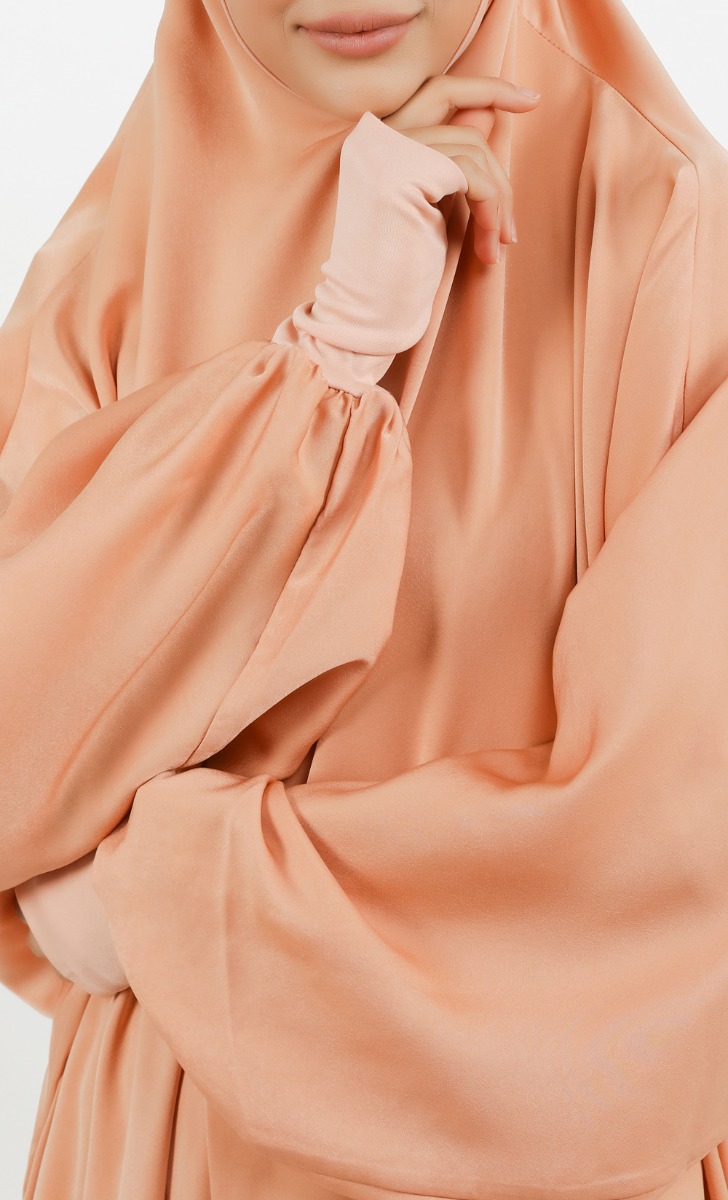 Doha One-Piece Prayerwear in Peach image 2